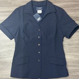 New Navy Lands End Women's Flight Attendant uniform short sleeved blazer